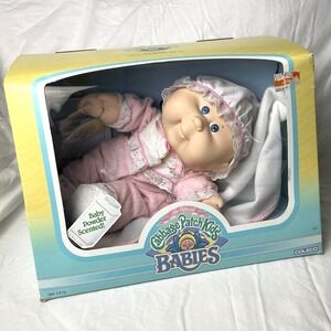 Coleco Cabbage Patch Kids‎ Babies Maybelle Carmen Baby Girl Doll Vintage 1987